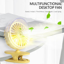 Clip Desk Fan Portable Wind Desktop Table Cooling Fan in Single Button, Adjustment Mini Personal Fan for Home Desktop Office Car Indoor Outdoor Travel (Battery Not Include) - dailyneed.life
