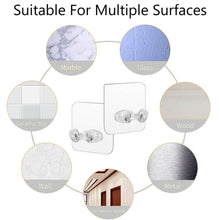 Transparent Self-Adhesive Wall Hook – Drill-Free, Waterproof & Oil-Proof for Toothbrush, Socket (1 Pc) - dailyneed.life