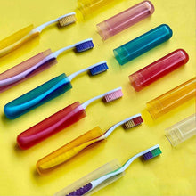 Plastic Toothbrush Covers - 6pc Anti-Bacterial Travel Protectors for Oral Care - dailyneed.life