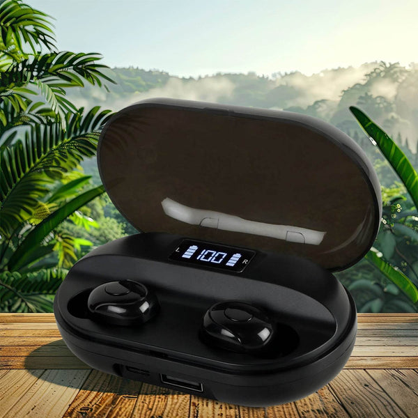 Tws Dual Pairing Earbuds with Mic Advanced ENC, Long Playtime Headset - dailyneed.life