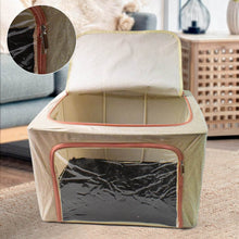 Zippered Closet Storage Box with Lid, With Window (Mix Design & Size / 1 Pc) - dailyneed.life
