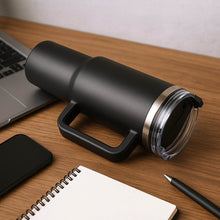 Premium 1200 ML Stainless Steel Vacuum Insulated Travel Mug with Straw and Handle (1200ML / 1 Pc) - dailyneed.life