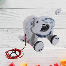 Pull Along Toddler Toy, Pull Along Toy with Attractive Design (Elephant) - dailyneed.life