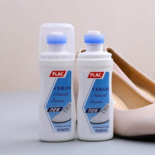 White Shoe Brightener with Removal of Dirt and Whitening Function White Shoes Cleaner with Brush Head for Dirty Shoe Polish Natural Waxes (75 ML) - dailyneed.life