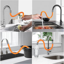 Flexible Water Tap Extender, 360° Bending Faucet Extension Tube with Connector (18cm) - dailyneed.life