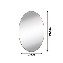Oval Shape 3D Mirror Sticker (2 Pc Set) - dailyneed.life
