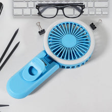 Clip Fan With Light, home, kitchen, Office Portable Fan, Rechargeable Fan - dailyneed.life