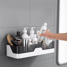 Wall Mounted Adhesive Bathroom Shower Caddy / Shelf / Plastic (1 Pc) - dailyneed.life