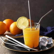 Reusable Stainless Steel Straws with Case for Drinking (4 Pc, Eco-Friendly) - dailyneed.life