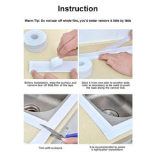 KITCHEN SINK PLATFORM STICKER BATHROOM CORNER TAPE (3.2 METER SIZE) - dailyneed.life