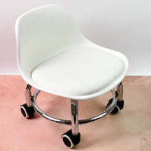 Heavy Duty Round Rolling Stool with Wheels Pedicure Stool (1 pc) - dailyneed.life