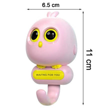 Self Adhesive Wall Hooks Eye Catching Cute Bird Hook, Automatic Open Close Eyes Creative wall Hook (1 Pc) - dailyneed.life