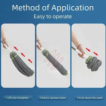 Squeeze Twist Mop Self Wringing Mop, Stainless Steel Handle (1 Pc) - dailyneed.life