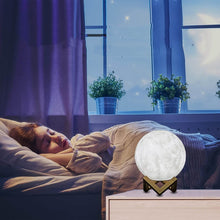 Moon Night Lamp with Plastic Stand Night Lamp for Bedroom (15x13 Cm / 1 Pc) - dailyneed.life