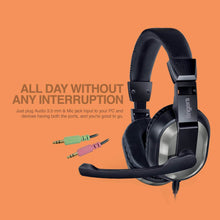 Wired Headset with Adjustable Headband & Noise-Isolating Mic Set - dailyneed.life