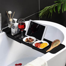 Retractable Bath Caddy, Retractable Bathtub (78 Cm Long Adjust / 1 Pc / With Brown Box) - dailyneed.life