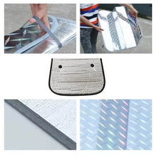 Car Windshield Sun Shade, Blocks UV Rays Sun Visor Protector, Keeps Your Vehicle Cool Sunshade for Cars, SUVs, Trucks, and Vans (80×35 Cm) - dailyneed.life