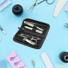 6-Piece Nail Clippers Kit with Travel Case: Professional Manicure Set, Stainless Steel - dailyneed.life