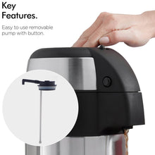 Beverage Dispenser Stainless Steel for Serving Tea and Coffee, Thermos steel (2500 ML) - dailyneed.life