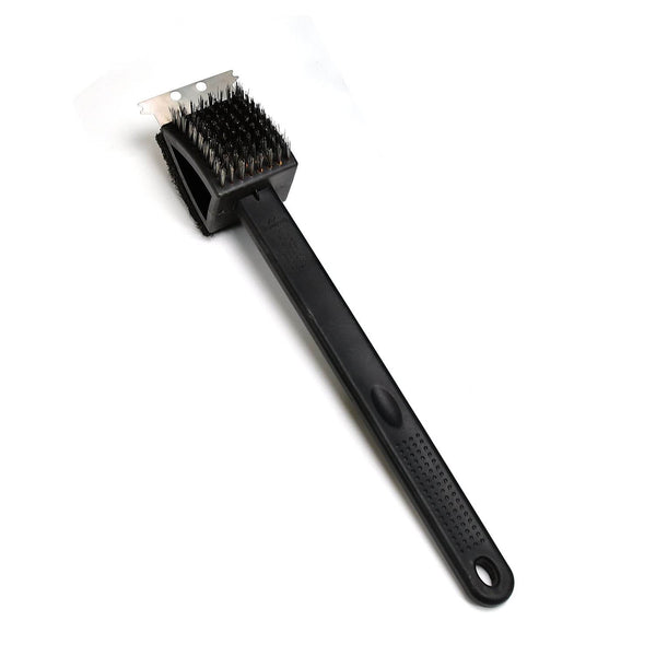 Black 2 Side Use Brush Scarp Cleaning Brush & Wire Brush for Garage Use - dailyneed.life