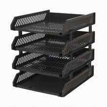 4-Layer Multifunctional File Rack with Drawers for Office Desk - dailyneed.life