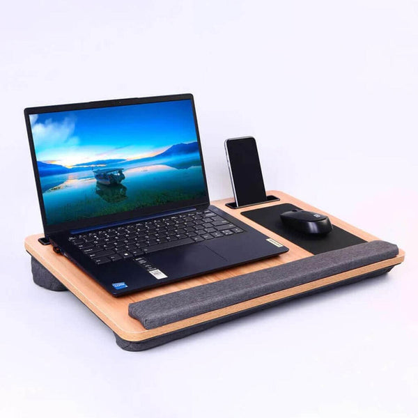 Portable Laptop Table with Mouse Pad (55×35 Cm / 1 Pc) - dailyneed.life