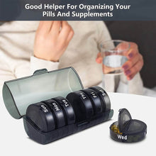 Weekly Pill Organizer 2 Times a Day Travel 7 Day Pill Box Twice a Day Daily Medicine Pill Case with Large Compartments - dailyneed.life