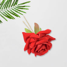 Hair Clip Red Rose Bridal Hair Pins Rose (12 Pcs Set / Red Color Only), Hair accessories - dailyneed.life