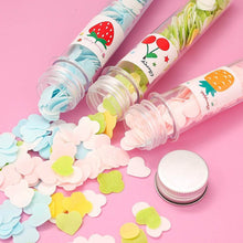 Portable Hand Washing Bath Flower Shape Paper Soap Strips In Test Tube Bottle - dailyneed.life