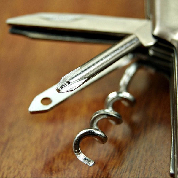 Outdoor Cutlery Picnic Tableware; Stainless Steel 5-in-1 - dailyneed.life