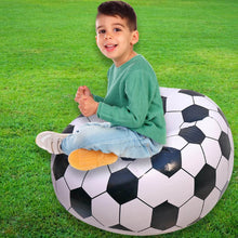 Foldable Sofa, Cartoon Style Inflatable Folding Chair, Ball Chair, Inflatable Sofa for Adults, Kids size (110cm x 80cm) - dailyneed.life
