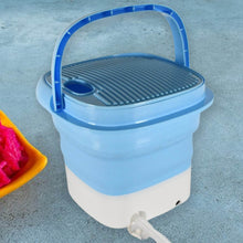 Portable Washing Machine, Mini Folding Washer and Dryer Combo, for Underwear, Socks, Baby Clothes, Travel, Camping, RV, Dorm, Apartment  - dailyneed.life