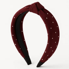 Women's Polka Dot Fabric Knot Hairband – Stylish & Comfortable (1 Pc) - dailyneed.life
