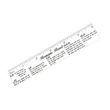 Romans Road Scripture Printed Plastic Ruler 6 Inch - dailyneed.life