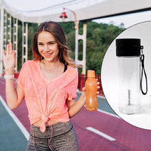 Outdoor Sport Glass Water Bottle With Steel Lid / 500 Ml Approx) - dailyneed.life