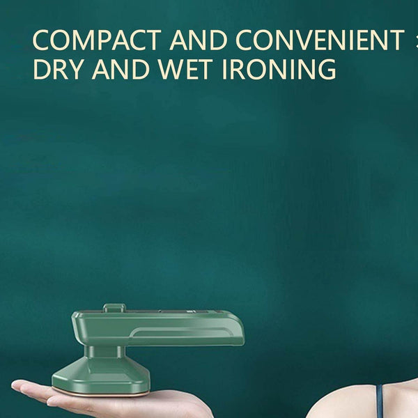 Mini Steamer & Iron: 2-in-1 Portable Travel Friendly - dailyneed.life