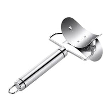 Multifunctional Easy and Fast Stainless Steel Puri cutter roller Machine with Handle for Home Baking Tools for Women, Dough Circle Roller Cutter for Kitchen (1 pc) - dailyneed.life