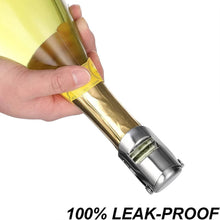 Stainless Steel Sealed Sparkling Champagne Bottle Stopper Big size - dailyneed.life