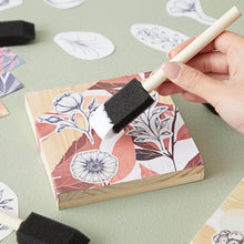 Multipurpose Sponge Brushes for Painting with Wooden Handles (6 Pcs Set) - dailyneed.life