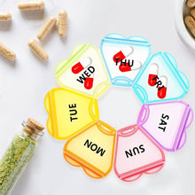 7-Day Round Weekly Pill Organizer Box (1 Pc) - dailyneed.life