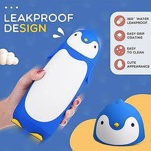 Penguin Water Bottle Penguin Cartoon Water Bottle Funny Travel Mug Insulated, Inner glass Vacuum Water Bottle - dailyneed.life