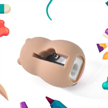 Cartoon Shape Pencil Sharpener with Built-In Eraser (1 Pc) - dailyneed.life