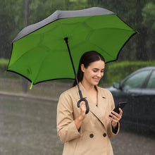 Foldable UV & Rain Umbrella with C-Shaped Handle – Kids (1 Pc / Mix Color) - dailyneed.life