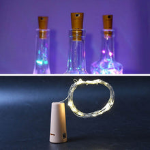 Multi LED Wine Bottle Cork / Disco Lights Copper Wire String Lights (1 Pc) - dailyneed.life