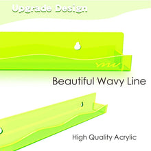 Acrylic Floating Shelves Wall Mounted Shelves (1 Pc / 38 Cm Long) - dailyneed.life