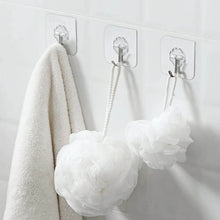 Self Adhesive Transparent Sticky Plastic & Stainless Steel Wall Hooks (10 Pcs Set) - dailyneed.life