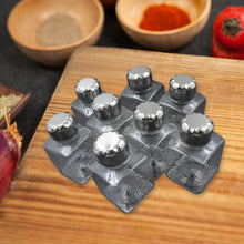 360° Revolving Spice Rack | 8-Piece Square Container Set | All-New Design for Condiments - dailyneed.life