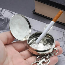 Mini Pocket SS Ashtray with keyring (1pc) - dailyneed.life