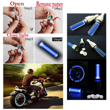 LED Flash Light lamp tyre Wheel Valve Sealing caps (2 Pc / Mix Color) - dailyneed.life
