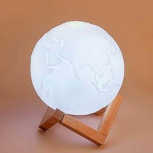 3D Moon Night Lamp with Stand (Color Box / White & Yellow Light / 1 Pc) - dailyneed.life
